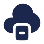 Cloud Storage SVG Icon